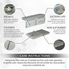 Load image into Gallery viewer, Bath Kneeler and Elbow Rest with Bath Toy Storage - XOXO Parents