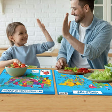 Load image into Gallery viewer, Kids Placemat - School Age - XOXO Parents