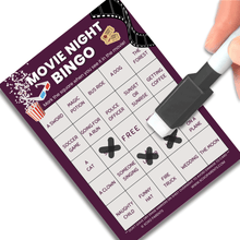 Load image into Gallery viewer, Movie Night Bingo Cards - XOXO Parents