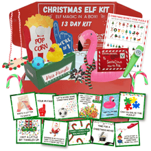 Load image into Gallery viewer, NorthPole Pro™ 2024 Elf Kit for Christmas - 13 Days of Activities - XOXO Parents