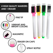 Load image into Gallery viewer, Magnet Chore Chart for Kids - Black - XOXO Parents