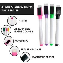 Load image into Gallery viewer, Magnet Chore Chart for Kids - White - XOXO Parents