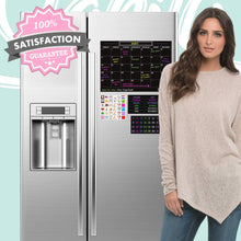 Load image into Gallery viewer, Magnetic Month Labels, Dates & Holidays (Black) - XOXO Parents