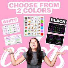 Load image into Gallery viewer, Magnetic Month Labels, Dates & Holidays (Black) - XOXO Parents