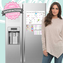 Load image into Gallery viewer, Magnetic Month Labels, Dates & Holidays (White) - XOXO Parents