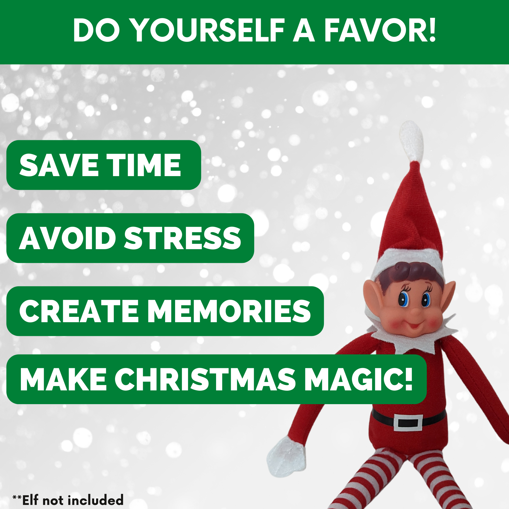 2023 Christmas Elf Kit - 25 Days of Activities