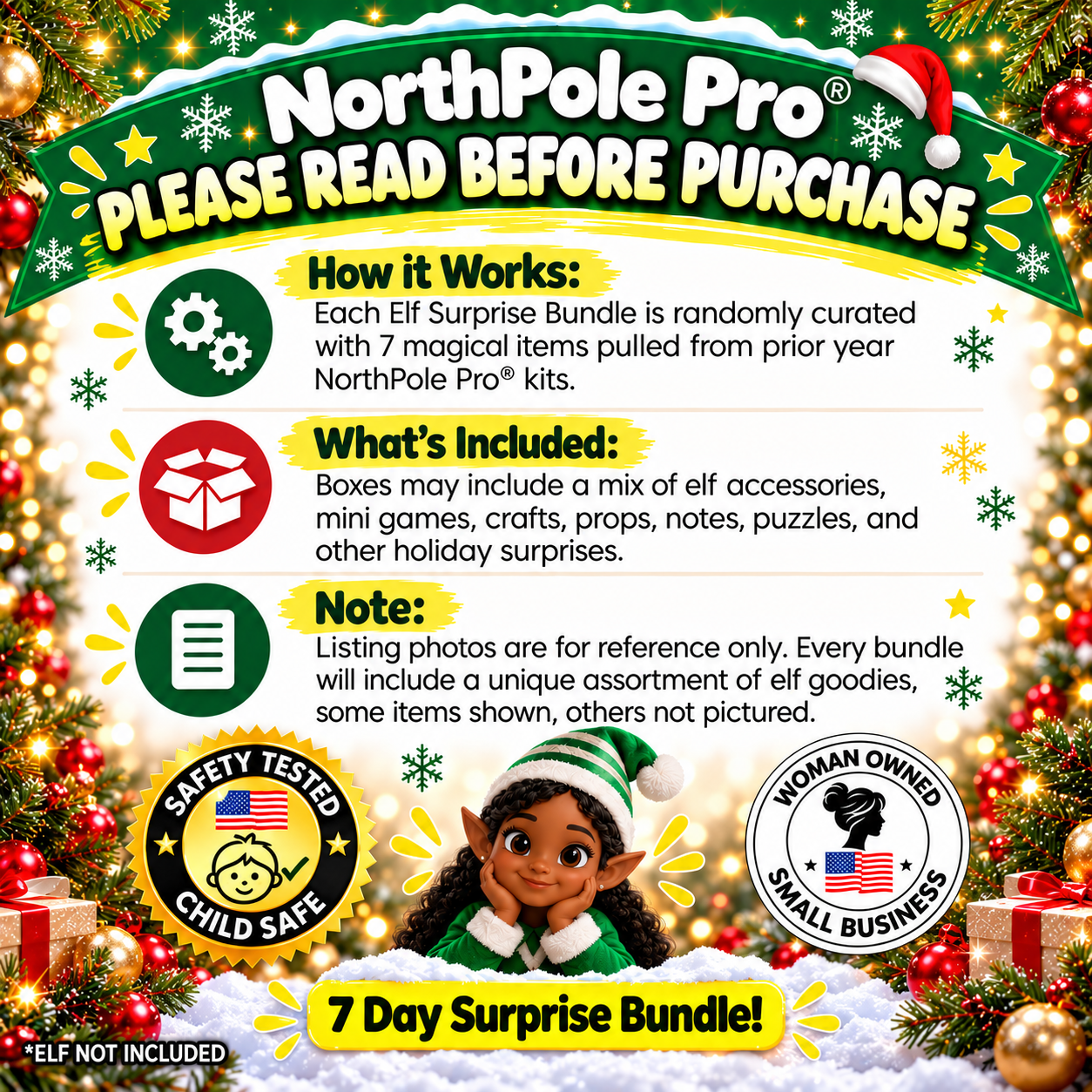 NorthPole Pro® 7-Day Elf Mystery Box