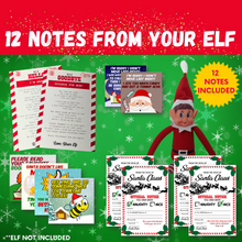 Load image into Gallery viewer, 12 Notes from Christmas Elf
