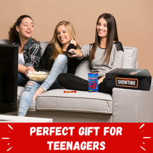 Load image into Gallery viewer, Movie Night Gift Basket – 42-Piece Gift Box with Popcorn, Candy, Snacks &amp; Bingo – Birthdays, Date Night, Family, Kids, Adults, Mom, Dad, Teens, Christmas, Mothers Day, Fathers Day, Raffle &amp; Fundraiser
