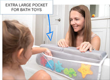 Load image into Gallery viewer, Bath Kneeler and Elbow Rest with Bath Toy Storage - XOXO Parents
