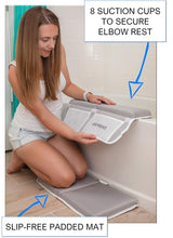 Load image into Gallery viewer, Bath Kneeler and Elbow Rest with Bath Toy Storage - XOXO Parents
