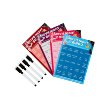 Load image into Gallery viewer, Movie Night Bingo Cards - XOXO Parents
