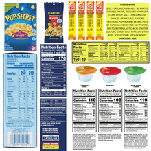 Load image into Gallery viewer, Movie Night Co.™ Gift Box Set Snacks + Movie Night Bingo &amp; More - XOXO Parents
