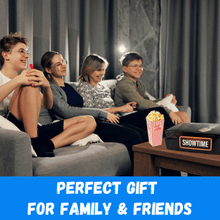 Load image into Gallery viewer, Movie Night Gift Box Set Snacks + Movie Night Bingo &amp; More - XOXO Parents
