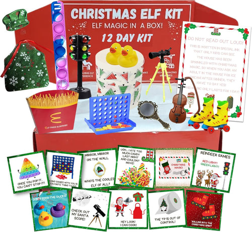 NorthPole Pro™ 2024 Elf Kit for Christmas - 12 Days of Activities - XOXO Parents
