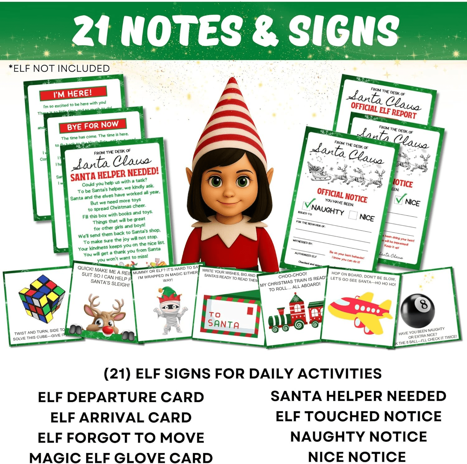 NorthPole Pro™ 25 Day Christmas Elf Kit - Magic Elf Must - Haves™ & Elf Magic in a Box™ - XOXO Parents