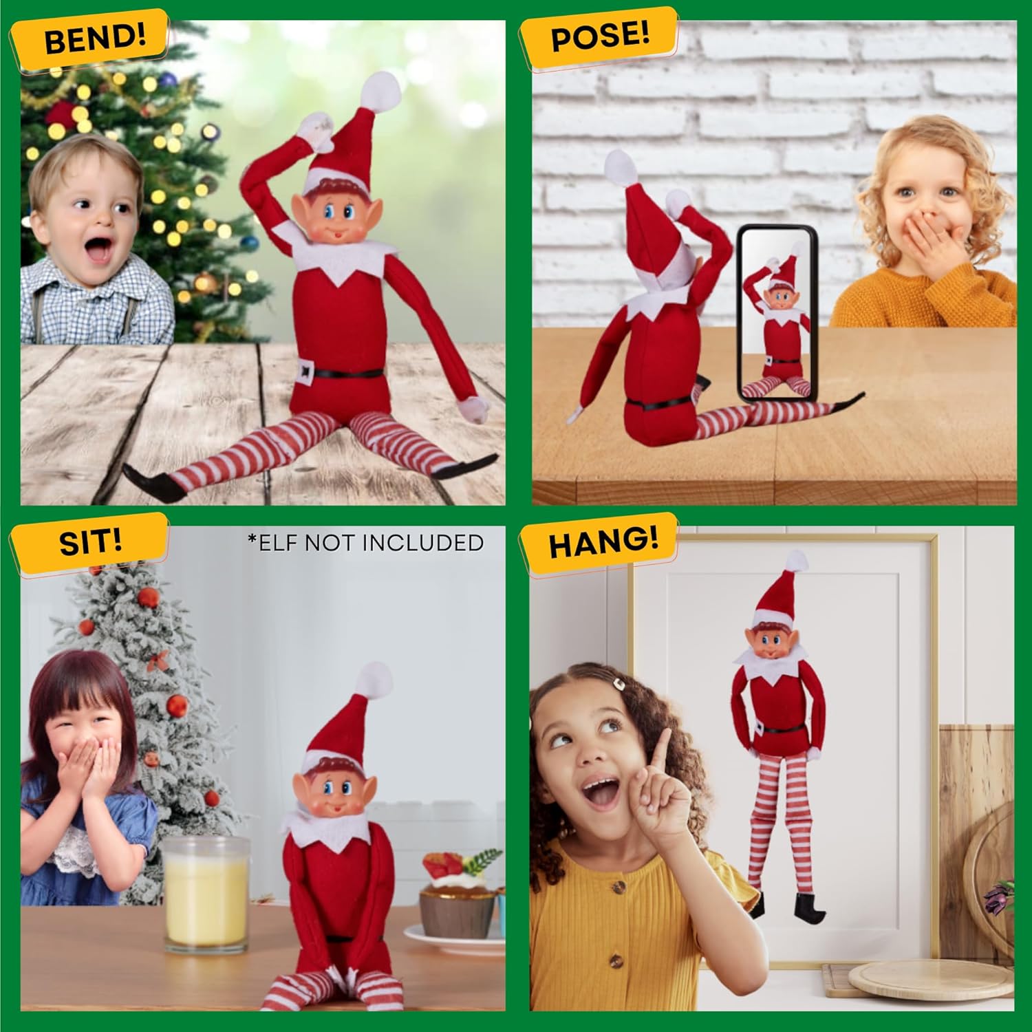 NorthPole Pro™ Bendable Elf Flex Upgrade Kit - XOXO Parents