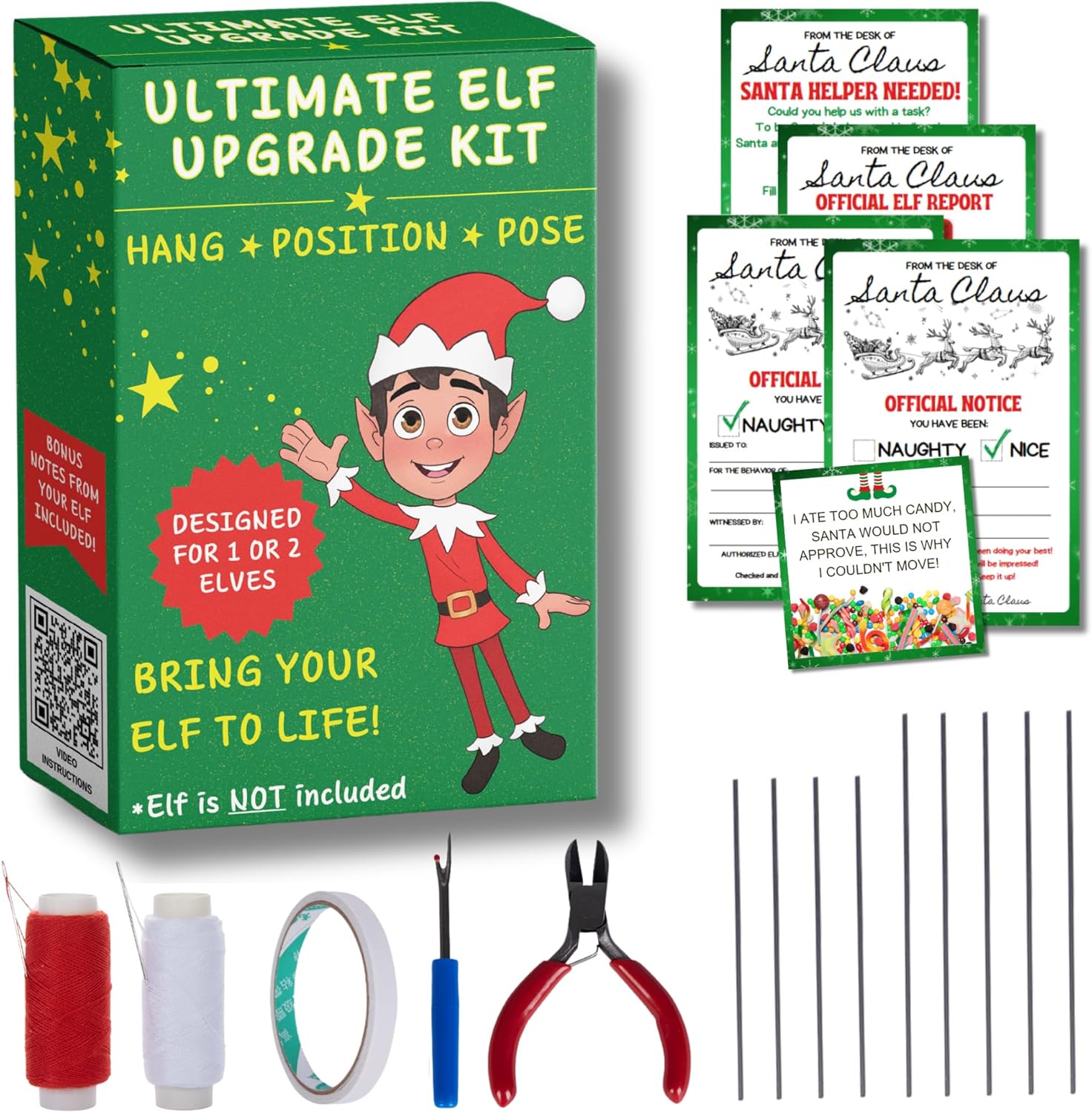 NorthPole Pro™ Bendable Elf Flex Upgrade Kit - XOXO Parents