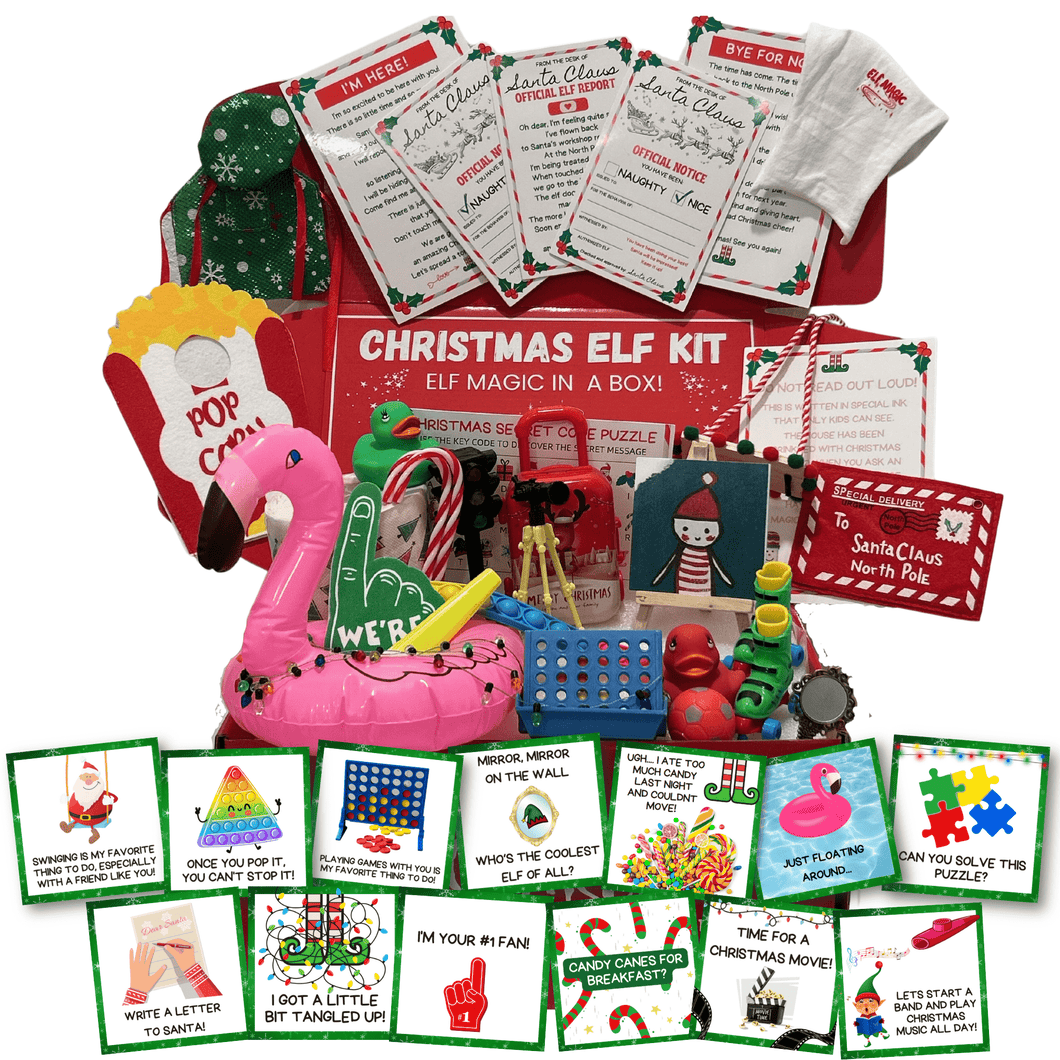 NorthPole Pro™ Elf Kit for Christmas - 25 Day Kit - XOXO Parents