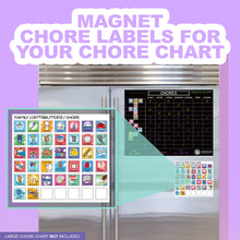 Load image into Gallery viewer, Magnet Chore Labels - XOXO Parents
