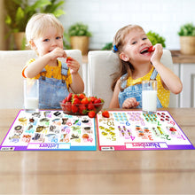 Load image into Gallery viewer, Kids Educational Placemats - (Early Learning) - XOXO Parents
